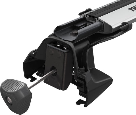 Thule 720500 Secure Edge Clamp Foot For Car Roof with Lock - Black - 4 Pack