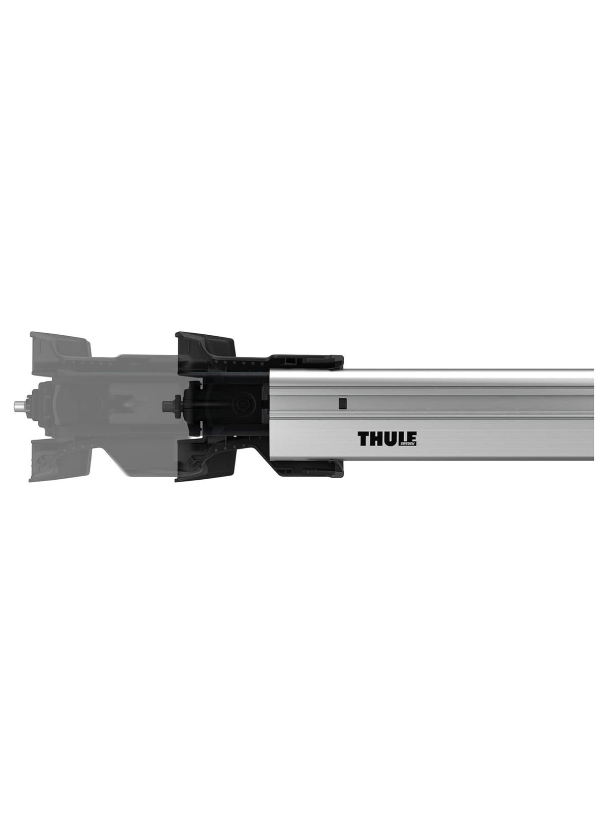 Thule WingBar Edge 721300 86cm Aerodynamic Aluminium Car Cross Bar - Silver