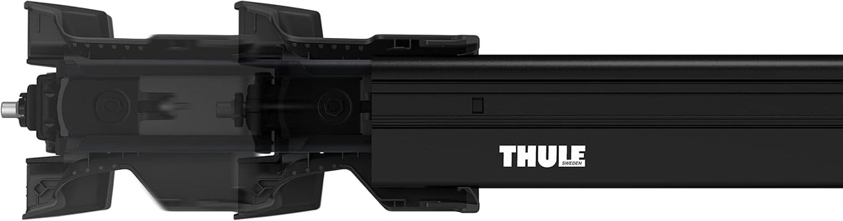Thule WingBar Edge 721420 Aerodynamic Aluminium Roof Bar 95cm Single - Black