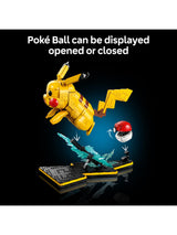 LEGO Pokémon 72152 Pikachu and Poké Ball 2050 Piece Adult Building Set 18+