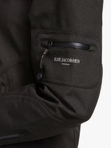 Ilse Jacobsen Hornbæk Women's 3/4 Length Raincoat Jacket- Black - UK 8
