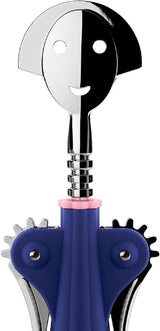 Alessi 'Anna G' Corkscrew Cork Bottle Opener By Alessandro Mendini - Blue