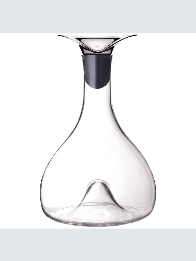 Georg Jensen Glass Wine Carafe Modern Decorative Decanter H26.7cm - Clear