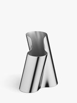 Georg Jensen Lituus H20cm Hand-Polished Decorative Vase - Stainless Steel