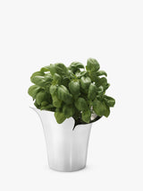 Georg Jensen Bloom Botanica Indoor Large Flower Pot Vase- Stainless Steel