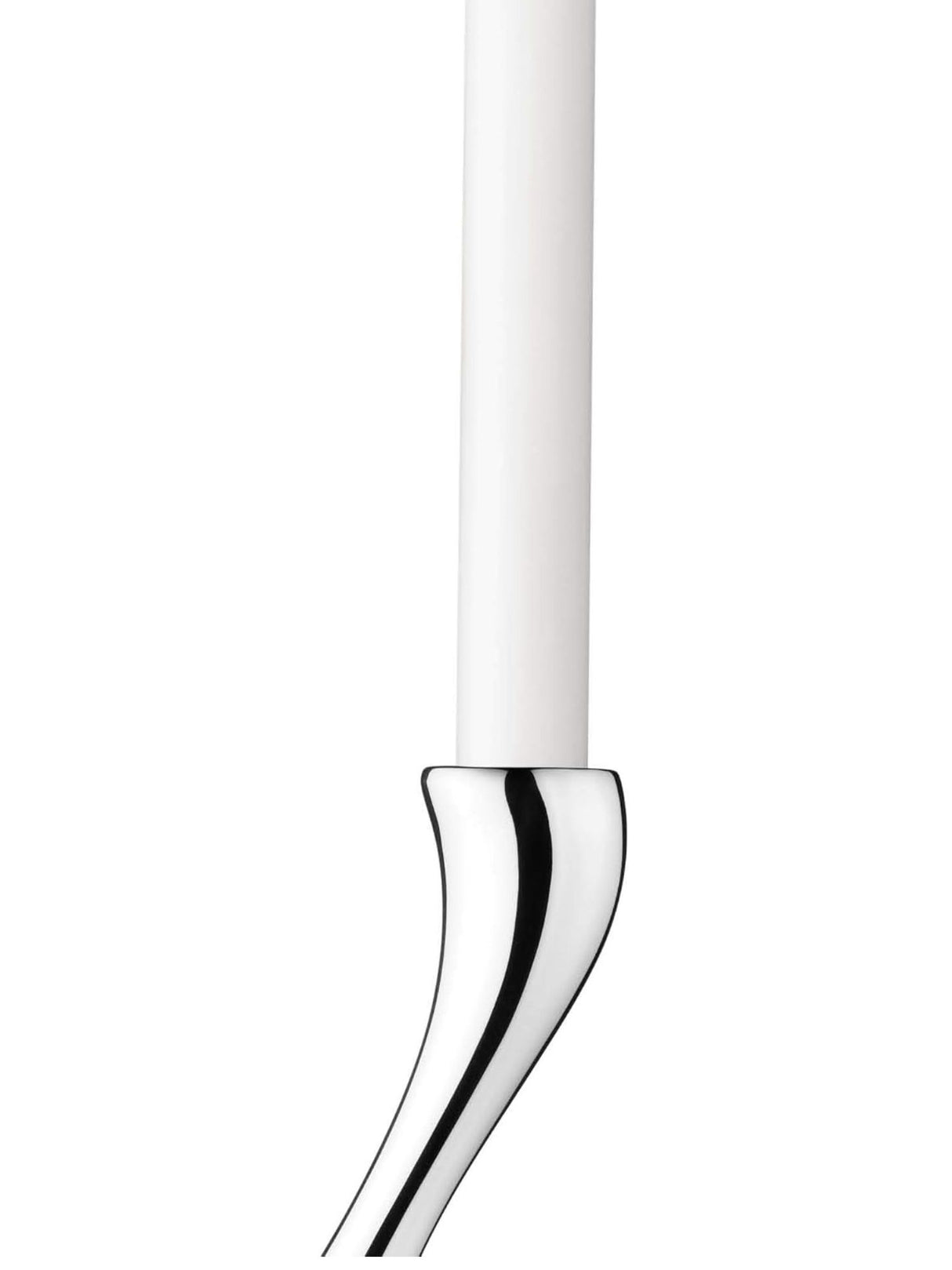 Georg Jensen Cobra Mirror Polished Stainless Steel Candlesticks - Set of 3