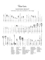 Robert Welch Radford Bright Stainless Steel Cutlery Set 6 Place Settings