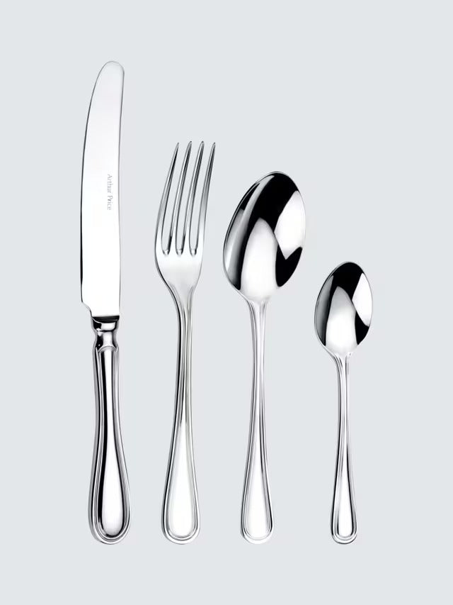 Arthur Price Britannia Stainless Steel Cutlery Set 34 Piece/8 Place Settings