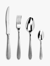 Arthur Price Sophie Conran Dune 34 Piece Cutlery Set for 8 People - Silver