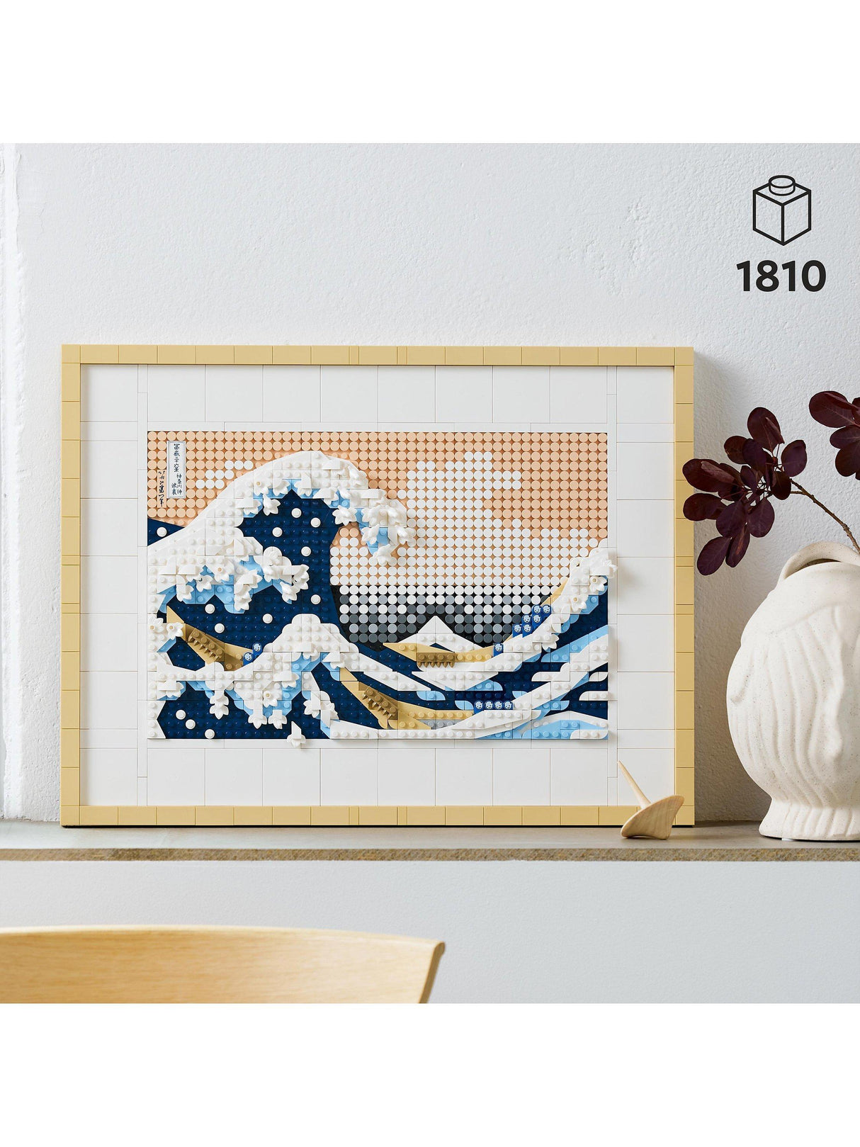 LEGO Art 31208 Hokusai The Great Wave Adults Creative Set - 1810 Pieces