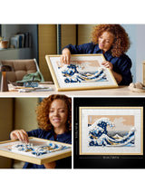 LEGO Art 31208 Hokusai The Great Wave Adults Creative Set - 1810 Pieces