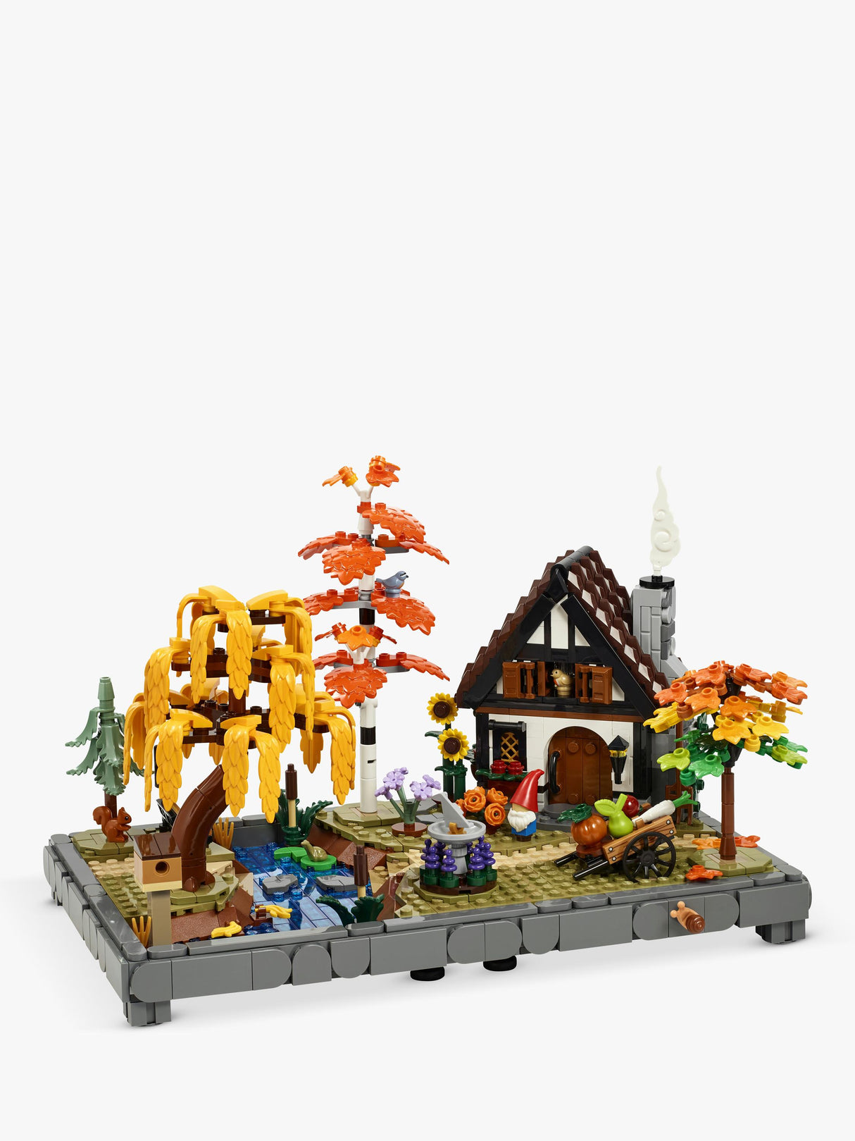 LEGO Icons 11372 Autumn Cottage Garden 1102 Piece Adult Model Building Kit