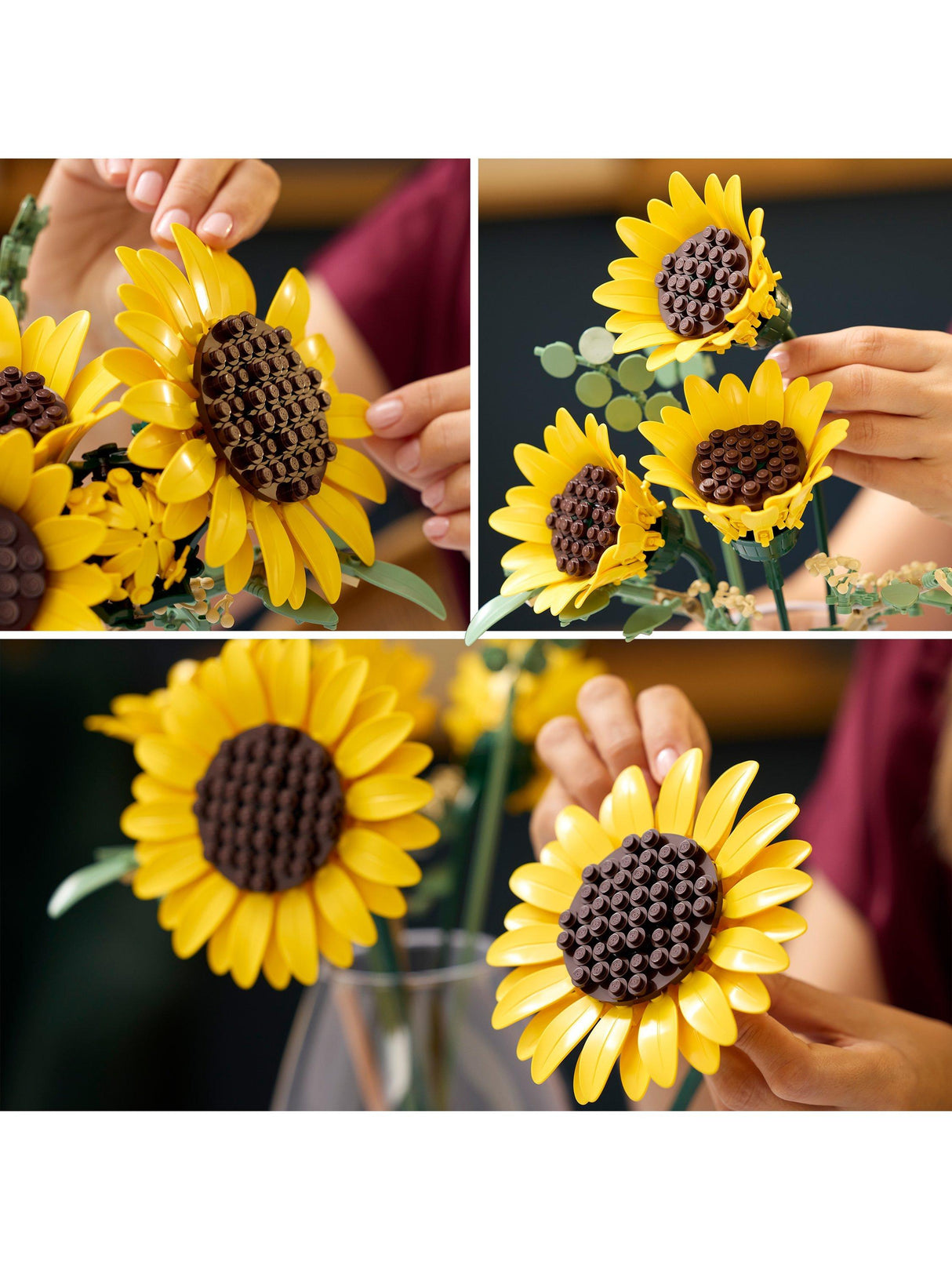 LEGO Botanicals 11502 Sunflower Bouquet Flowers 686 Pieces Building Set