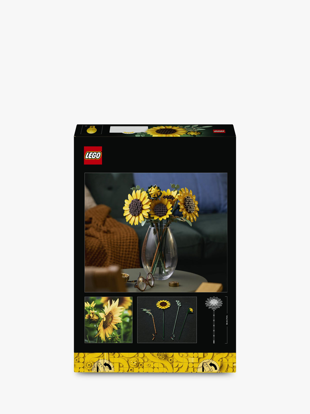 LEGO Botanicals 11502 Sunflower Bouquet Flowers 686 Pieces Building Set