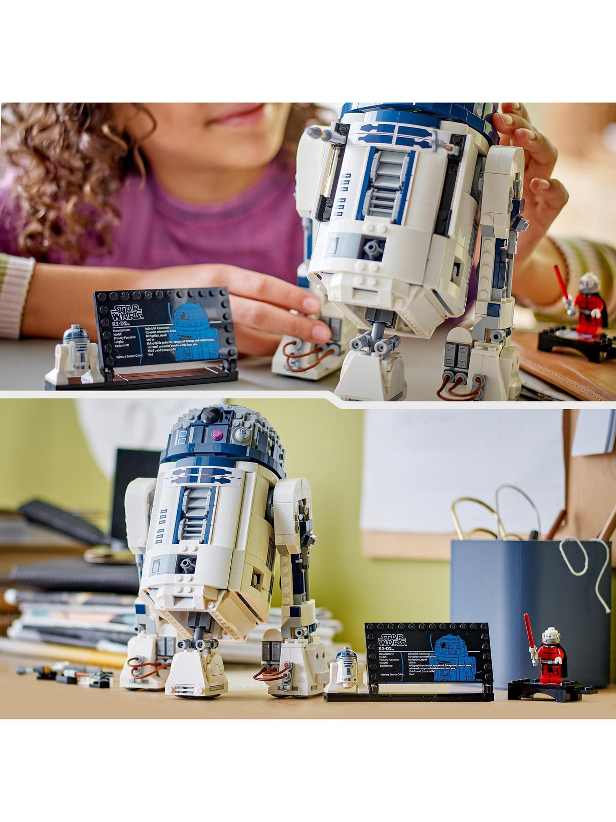 LEGO Star Wars 75379 R2-D2 Creative Fantasy Construction Set 1050 Pieces