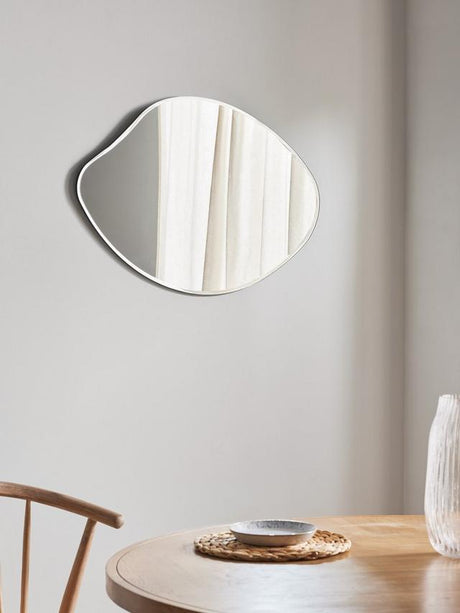 John Lewis Pond Bevelled Modern Decorative Wall Mirror 70 x 50cm - Clear