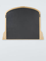 John Lewis Vintage French Overmantel Wall Mirror 95 x 115cm - Antique Gold