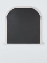 John Lewis Hand-Carved Coastal Overmantel Wall Mirror 95 x 105cm - White
