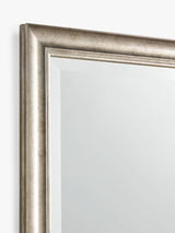 John Lewis Kendal Rectangular Wood Frame Wall Mirror 84 x 59cm - Silver - Kazoop 