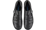 Shimano RX6 Gravel Men's Breathable SPD Carbon Cycling Shoes - Black EU 39