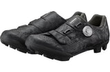 Shimano RX6 Gravel Men's Breathable SPD Carbon Cycling Shoes - Black EU 39