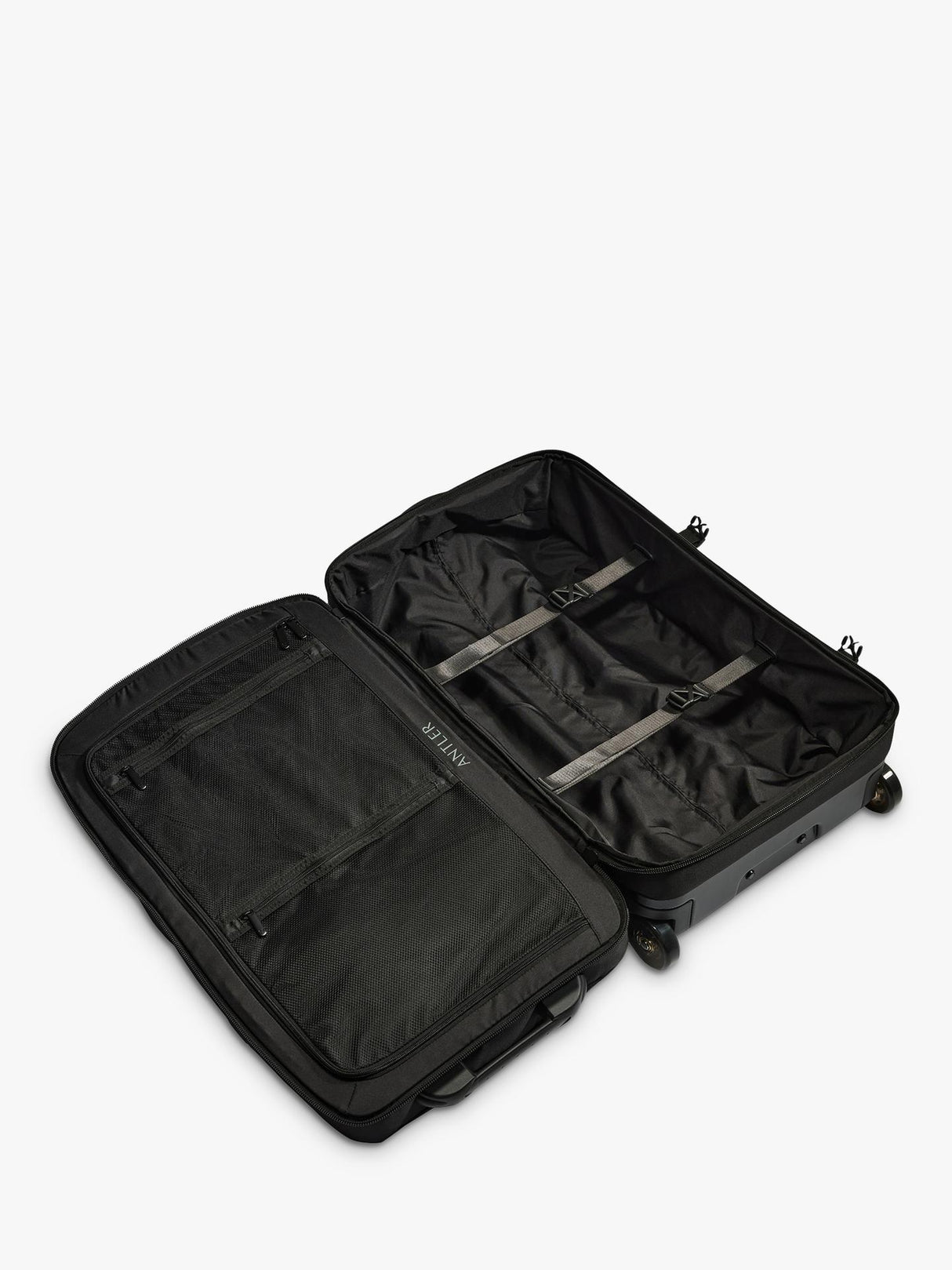Antler Discovery 80L Large Non-Expandable Wheeled Duffle Travel Bag - Black