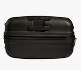 Antler Single Stripe 4-Wheel 81cm Large Black Hard-Shell Expandable Suitcase