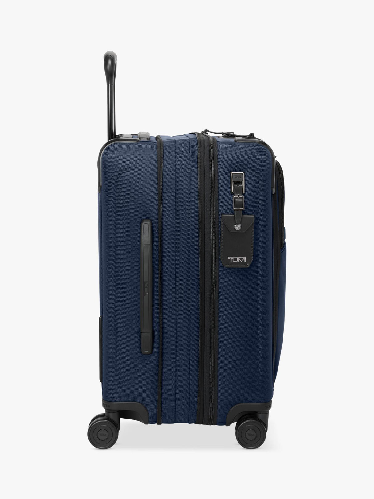 TUMI Dual Access Expandable 4-Wheel Cabin Luggage Suitcase - 69L - Navy