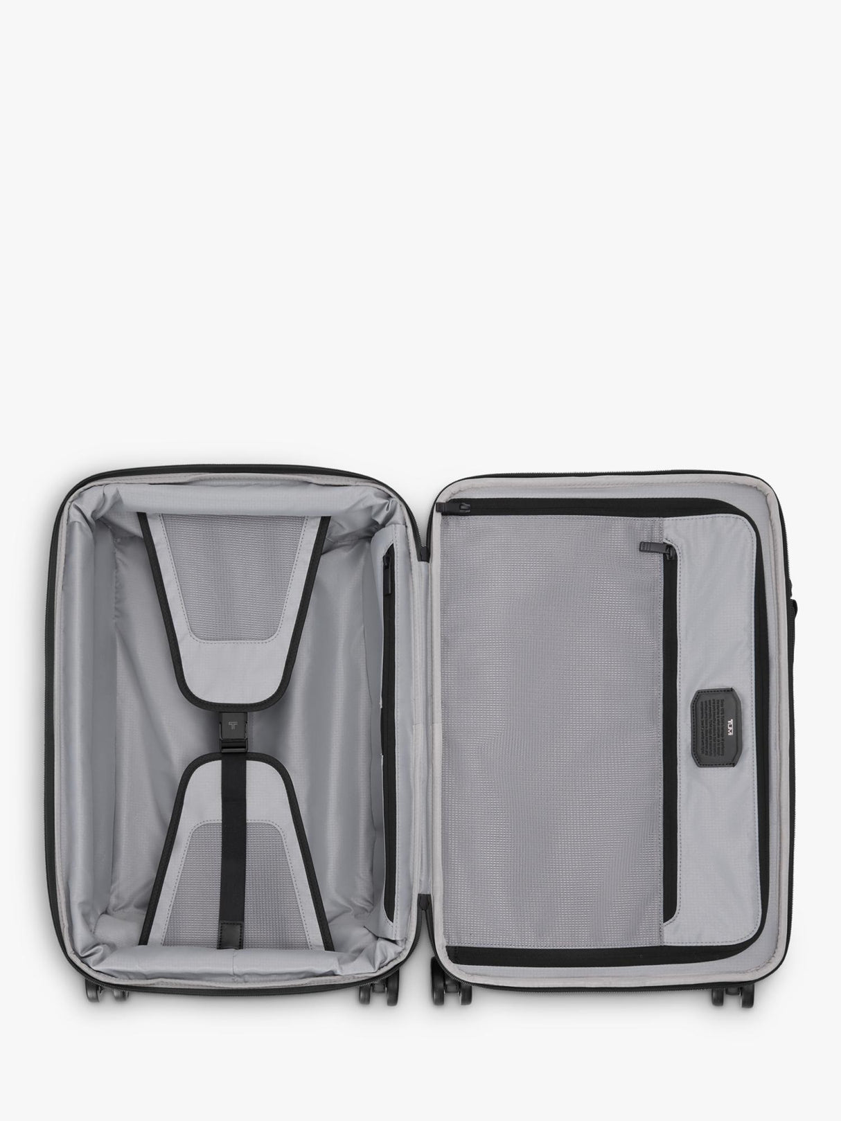 TUMI Dual Access Expandable 4-Wheel Cabin Luggage Suitcase - 69L - Navy
