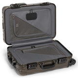 TUMI 19 Degree International 56cm 4-Wheel Cabin Suitcase - Textured Gunmetal