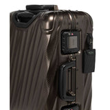 TUMI 19 Degree International 56cm 4-Wheel Cabin Suitcase - Textured Gunmetal