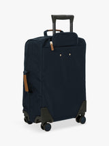 Bric's X Travel 4-Wheel 55cm Carry On Trolley Suitcase -  Navy 14x21x9 Inch