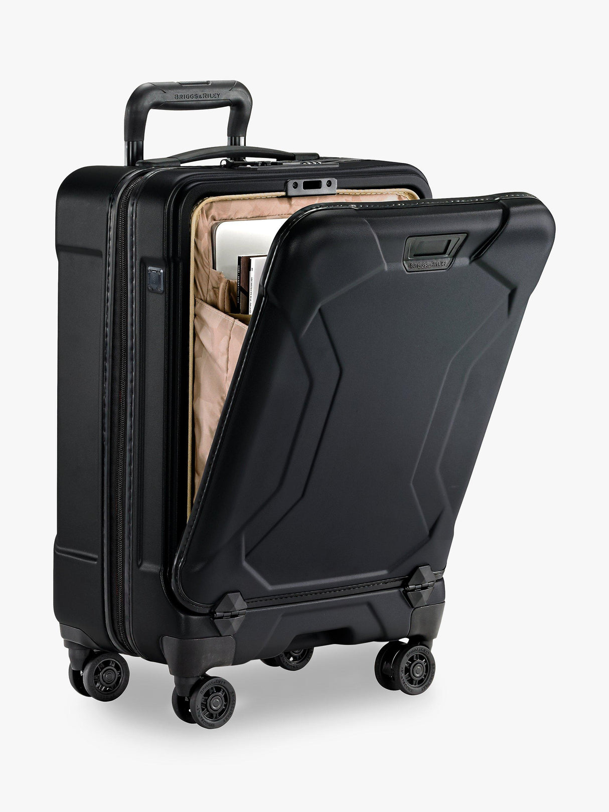 Briggs & Riley Torq 2.0 56cm 4-Wheel Domestic Spinner Cabin Case - Stealth