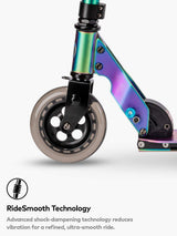 Micro Speed 8 Years Foldable Scooter Green 145mm Wheels - Matt Neochrome