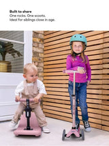 Micro Scooters Rock & Scoot Mini Micro 4-in-1 Indoor Rocker - Dusky Pink