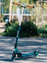 Micro Scooters Sprite Eco LED Wheels Age 5+ Kids Outdoor Push Scooter Green