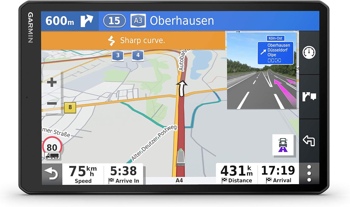 Garmin dezl LGV1000 MT-D EU 10in Truck Sat Nav with Voice Control - Black