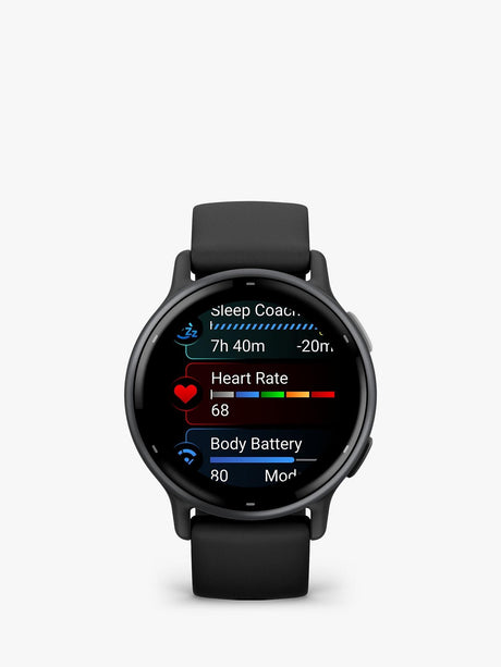 Garmin vivoactive 5 Sports Heart Rate Monitor GPS Smartwatch - Slate & Black