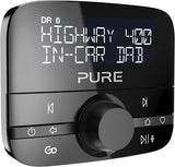 Pure Highway 400 In-Car DAB+/DAB Digital Radio FM with Bluetooth - Black