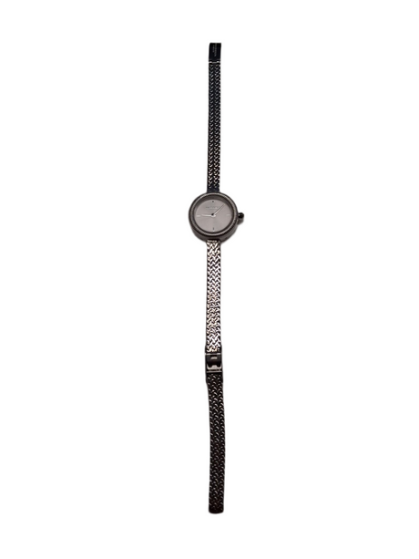 Olivia Burton 24000278 Womens Mesh Analogue Bracelet Wristwatch 20mm Silver