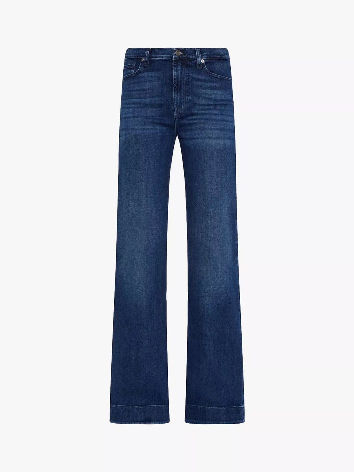 7 For All Mankind Modern Dojo Flared Jeans - Soho Dark - Size 28/ UK 10-12