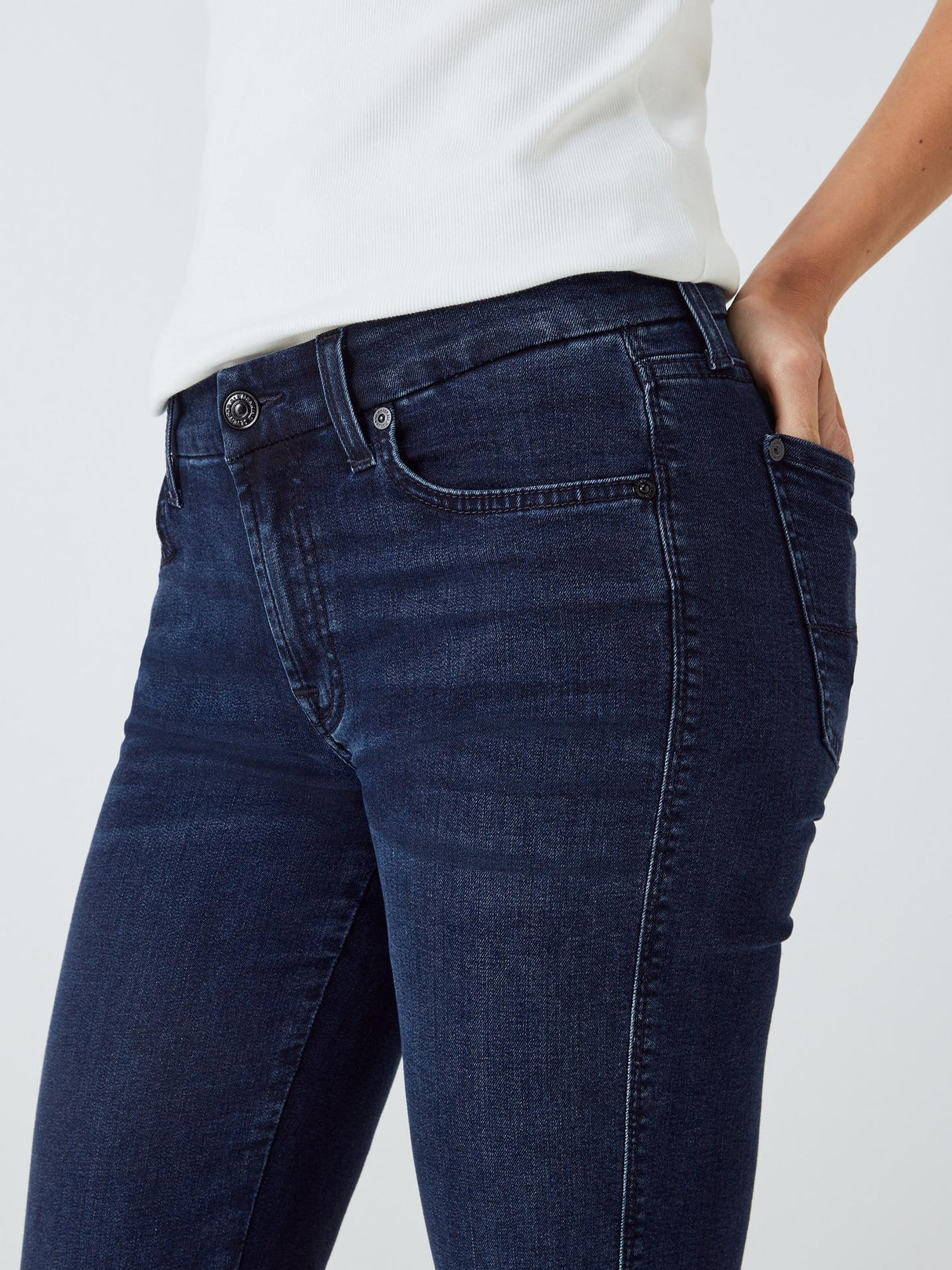 7 For All Mankind Womens Kimmie B(Air) Skinny Jeans - Park Avenue - Size 26