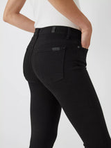 7 For All Mankind Skinny Slim Illusion Luxe Jeans - Black - Size 32/UK 14-16