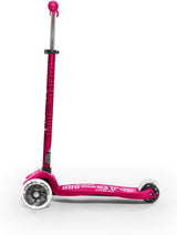 Micro Scooters Maxi Deluxe LED Children's Push Scooter 5-12 Years - Pink