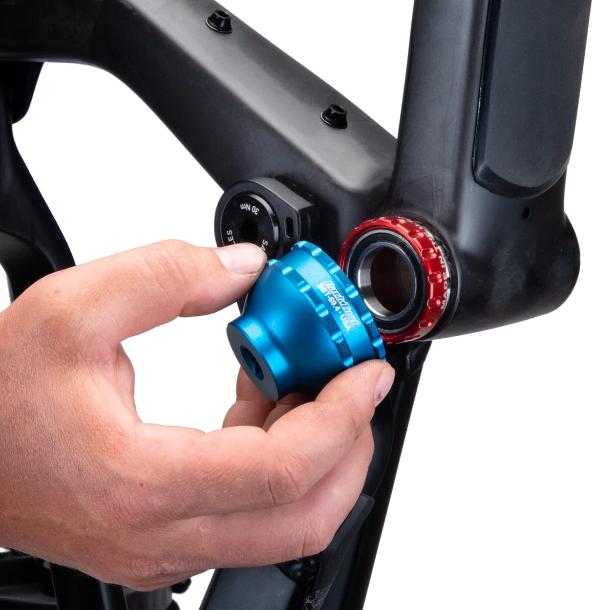 Park Tool BBT-69.4 Bottom Bracket Tool Aluminum Plastic 16-Notch 44mm - Blue