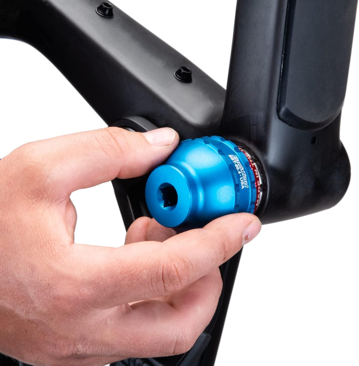 Park Tool BBT-69.4 Bottom Bracket Tool Aluminum Plastic 16-Notch 44mm - Blue