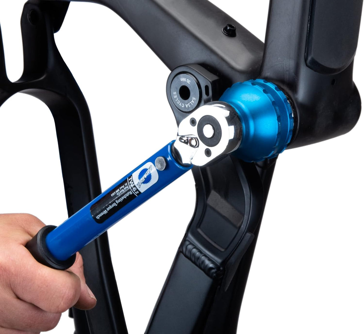 Park Tool BBT-69.4 Bottom Bracket Tool Aluminum Plastic 16-Notch 44mm - Blue