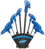 Park Tool PH-1.2 P-Handled Hex Wrench Set of 8 with Holder Aluminium - Blue