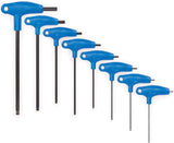 Park Tool PH-1.2 P-Handled Hex Wrench Set of 8 with Holder Aluminium - Blue