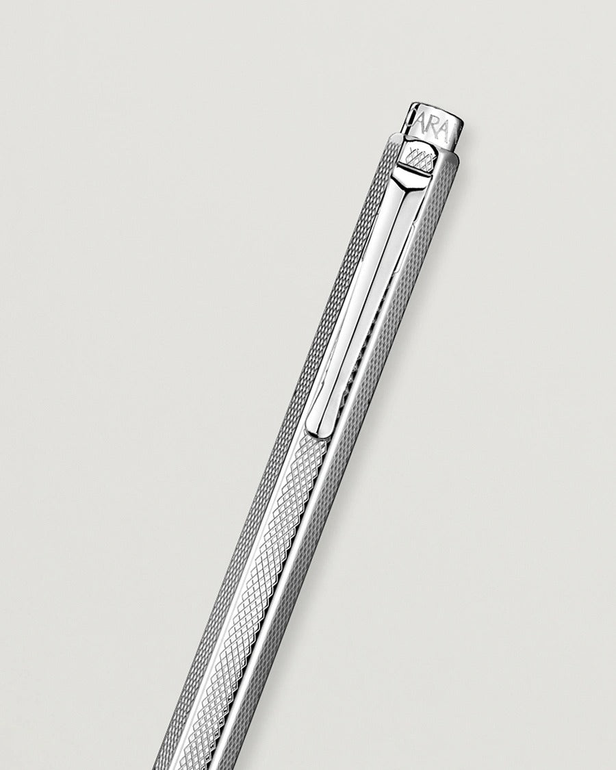 Caran d’Ache Ecridor Retro Ballpoint Pen Palladium -  Silver - Swiss Made